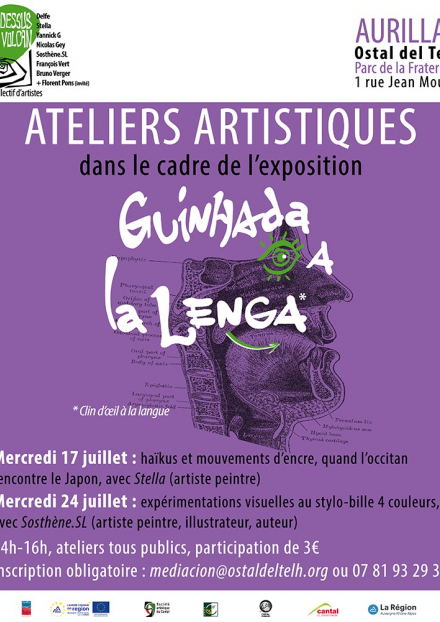 Exposition 'Guinhada A La Lenga (clin d'oeil à la langue)'