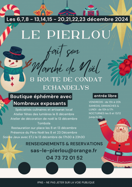 Marché de Noël - Boutique éphémère