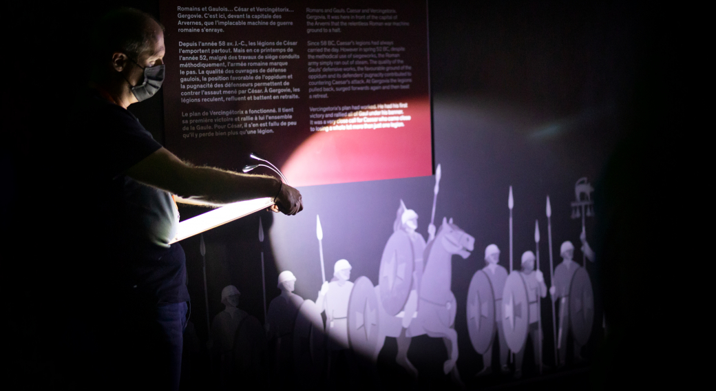 Visite guidée nocturne du Musée de Gergovie