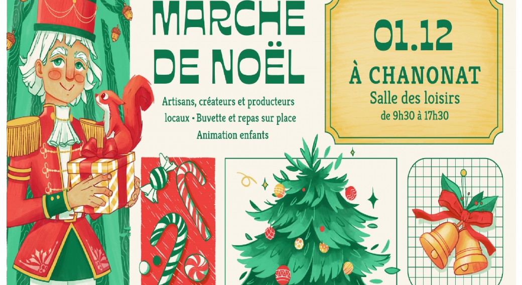 6ème marché de Noël | Chanonat