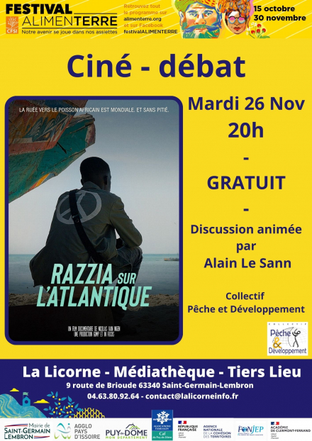 Ciné-débat 'Razzia sur l'Atlantique'