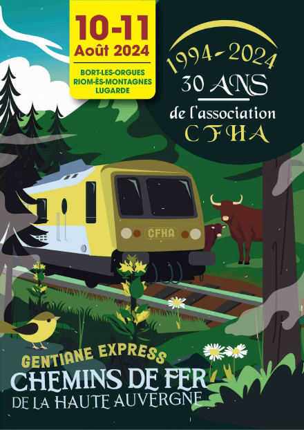 30 ans de l'Association des Chemins de Fer de Haute Auvergne