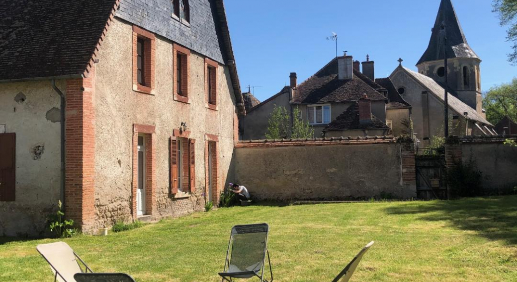 L'ancienne cure dans l'Allier en Auvergne